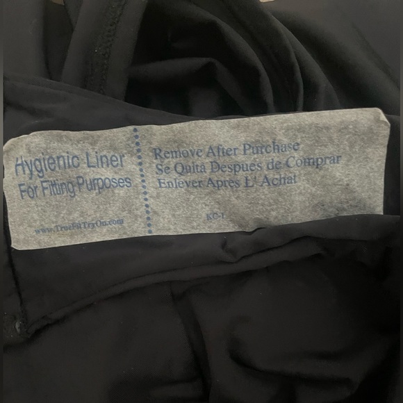 TRINA TURK MONACO SOLIDS OFF THE SHOULDER RUFFLE ONE PIECE BODYSUIT/BATHING SUIT - Picture 5 of 6